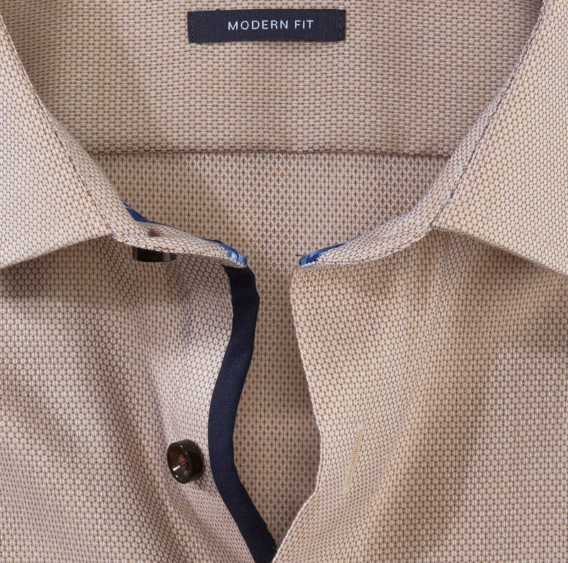 Luxor Modern Fit Shirt - Natural