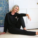 Trudy Tracksuit Set - Black