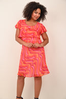 TIERED DRESS - Geo1174