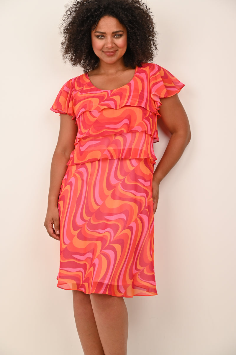 TIERED DRESS - Geo1174