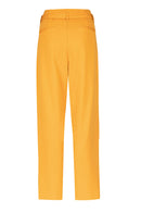 Belted Trouser - Gold