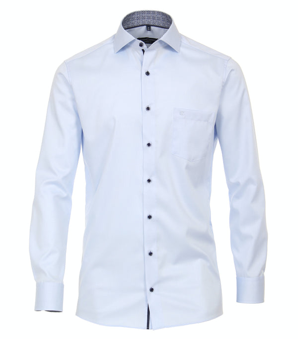 City Plain Long Sleeve Shirt - Blue1