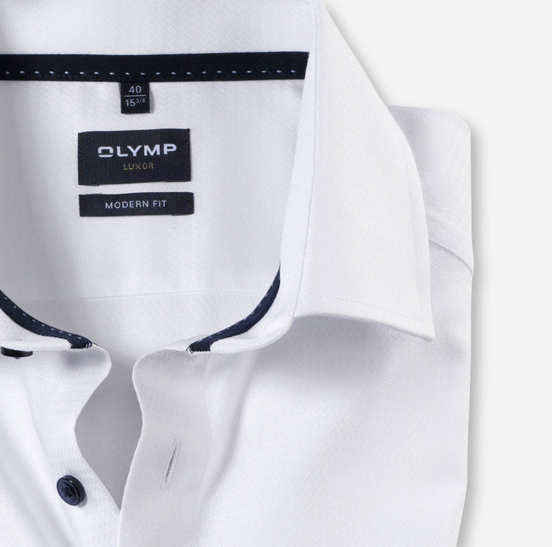 Luxor Modern Fit Shirt - White