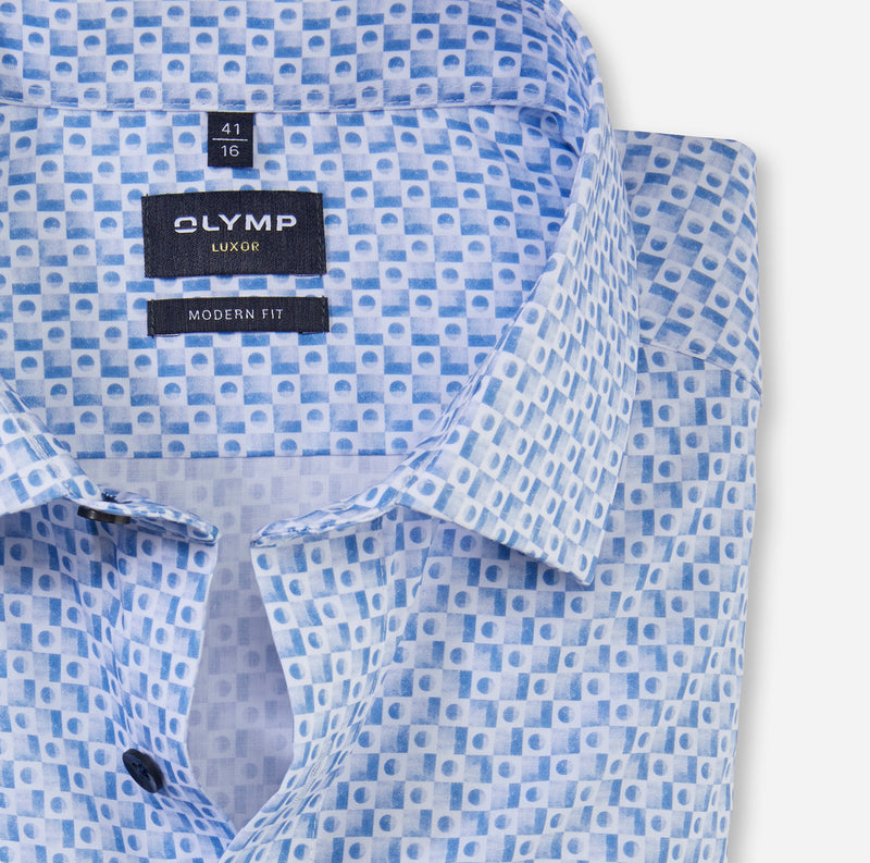 Luxor Modern Fit Shirt - Blue