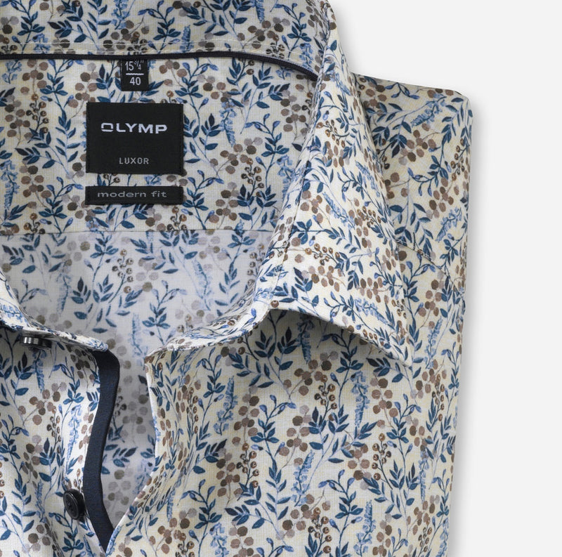 Luxor Modern Fit Shirt - Brown