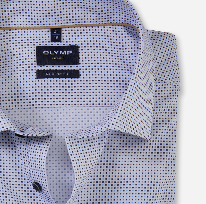 Luxor Modern Fit Shirt - Natural