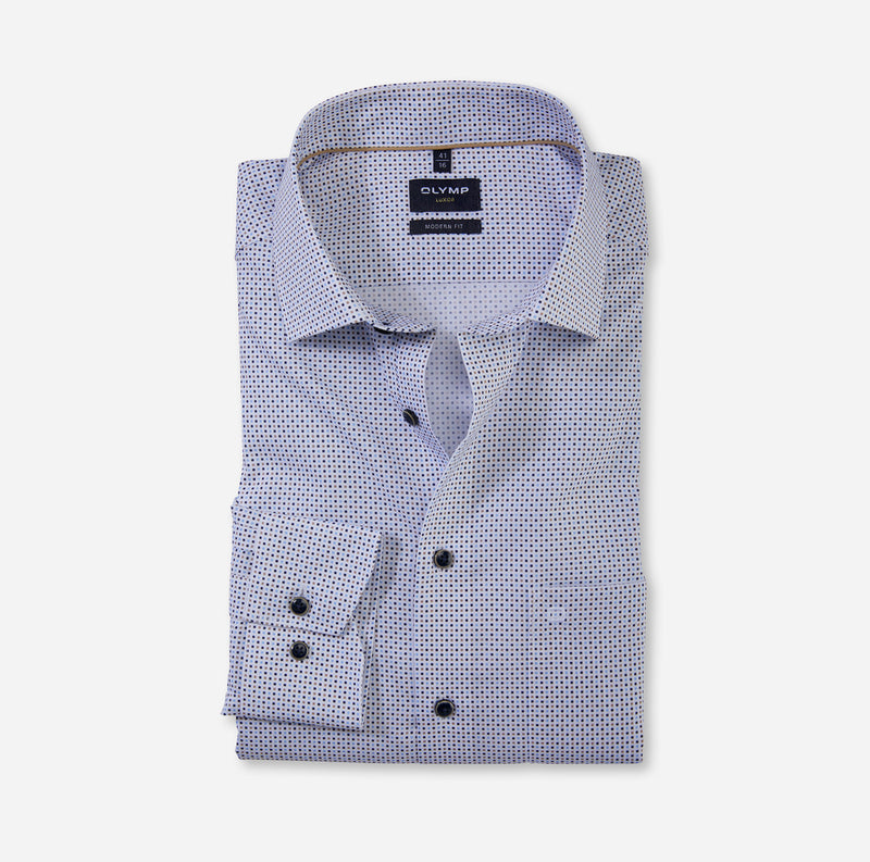Luxor Modern Fit Shirt - Natural