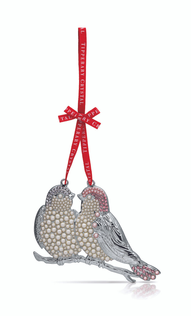 Pearl Turtle Doves Decoration