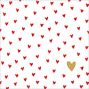 Cocktail Paper Napkin - Little Hearts