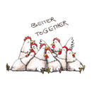 Pack of 20 Napkins 33 x 33 - Better Together