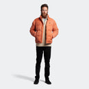 Funnelled Puffer Jacket - Victory Orange