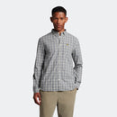 Check Poplin Shirt - Touchline White/grey