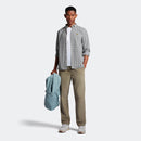 Check Poplin Shirt - Touchline White/grey