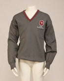 Deer Park Boys Crested Jumper - Cotton Mix