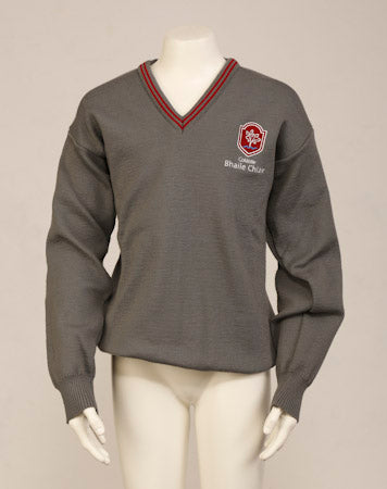 Deer Park Boys Crested Jumper - Cotton Mix