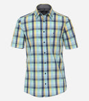 Check Short Sleeve Shirt - Yellow
