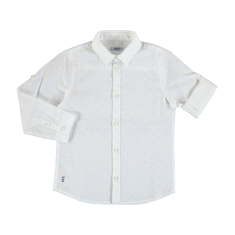 Basic Linen Shirt - Print