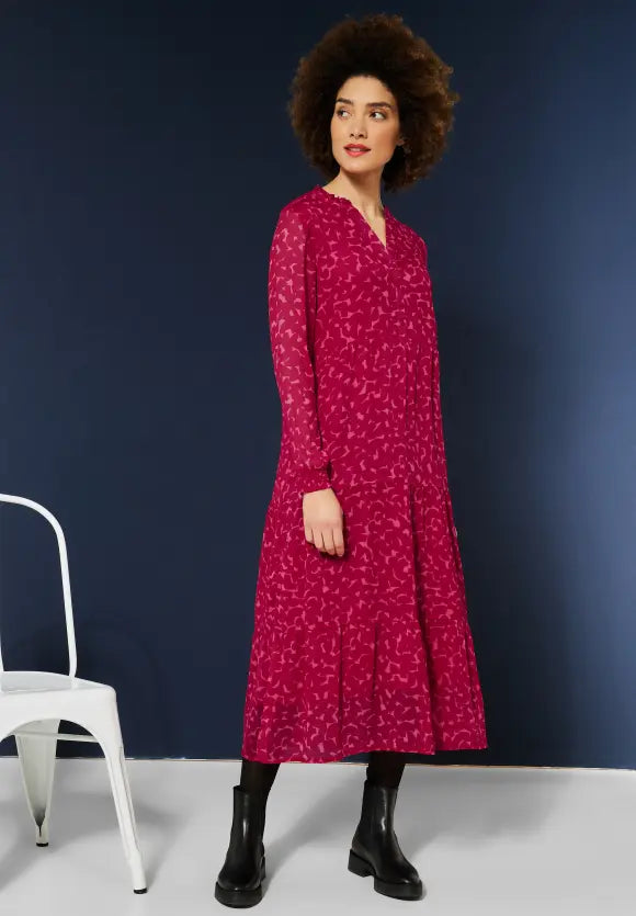 Chiffon Tunic Dress - Woody Rose