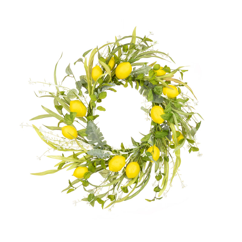Lemon Foliage Wreath 51cm