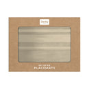 Colours Natural Set of 6 Placemats