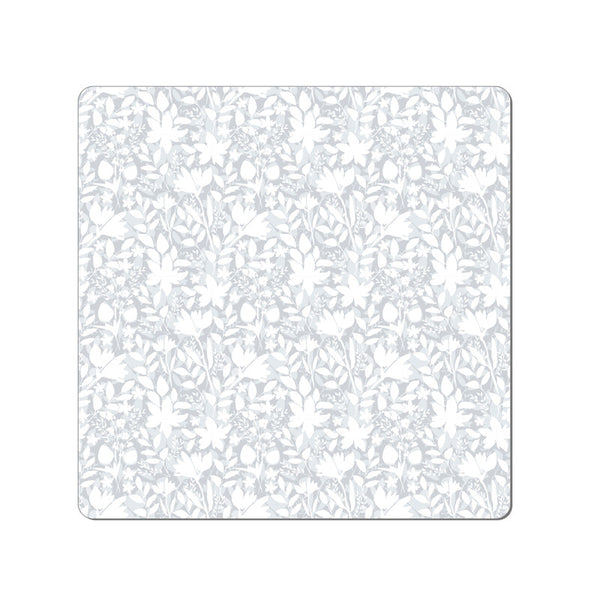 Constance Grey Floral Set of 6 Placemats