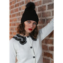 Emma Sequin Hat - Black