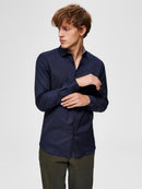 Mark Ls Shirt - Indigo