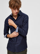 Mark Ls Shirt - Indigo