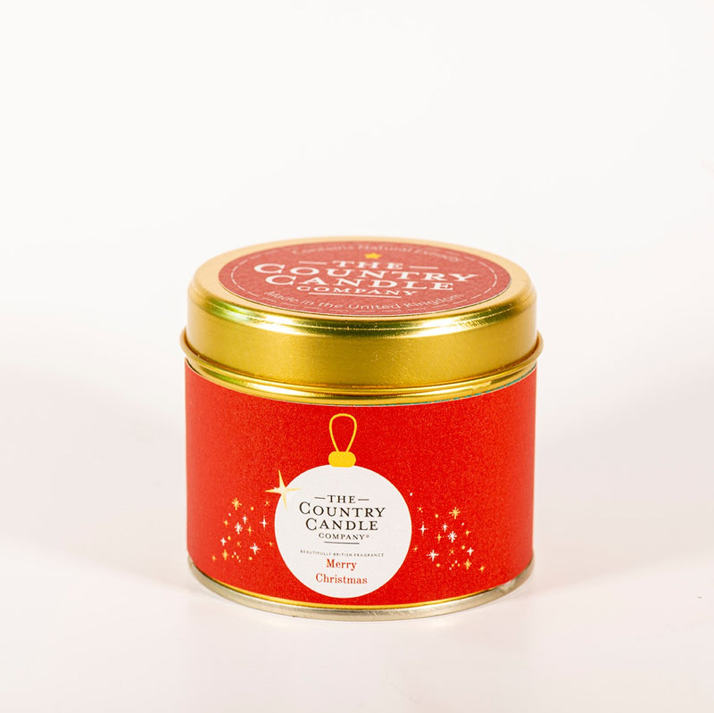 Candle Tin - Merry Christmas