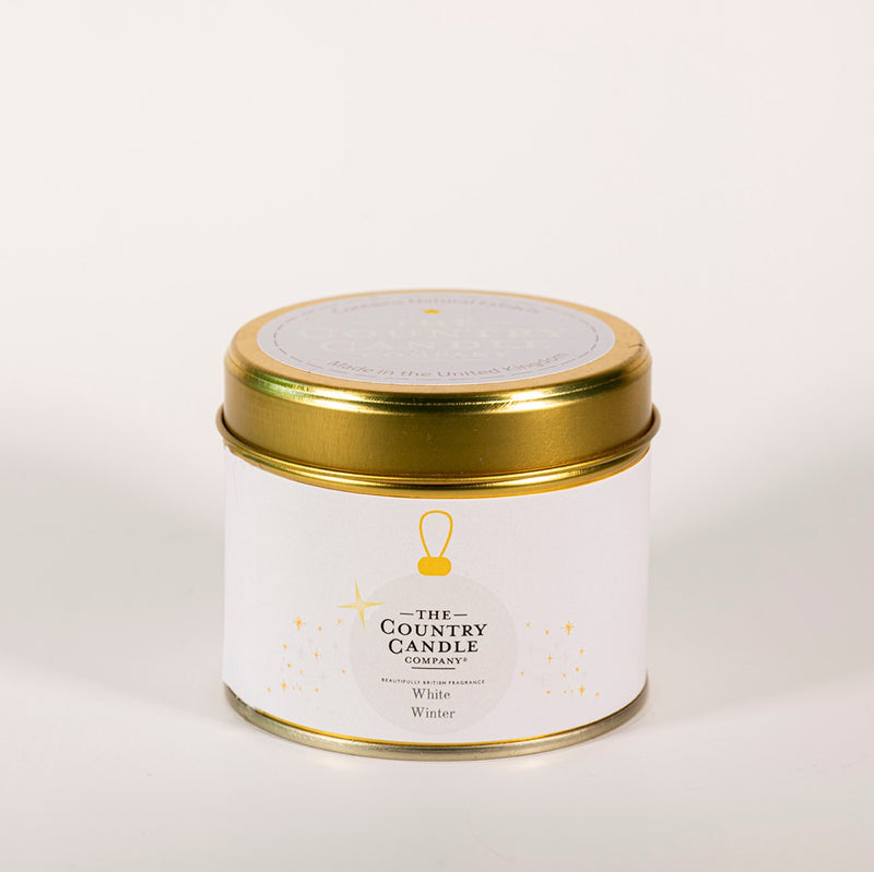 Candle Tin - White Winter
