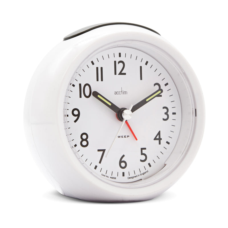 Grace Alarm Clock - White