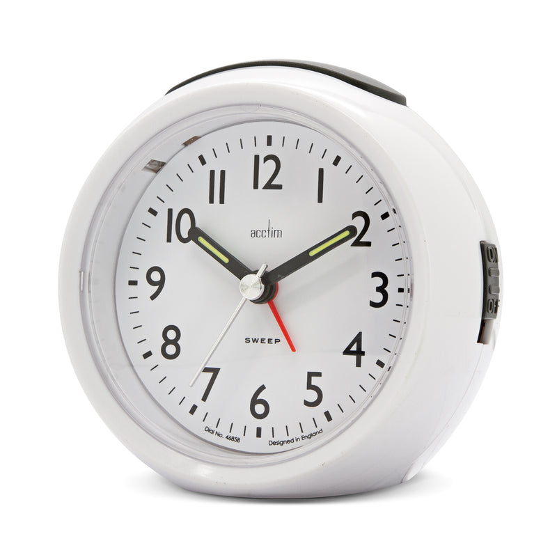 Grace Alarm Clock - White