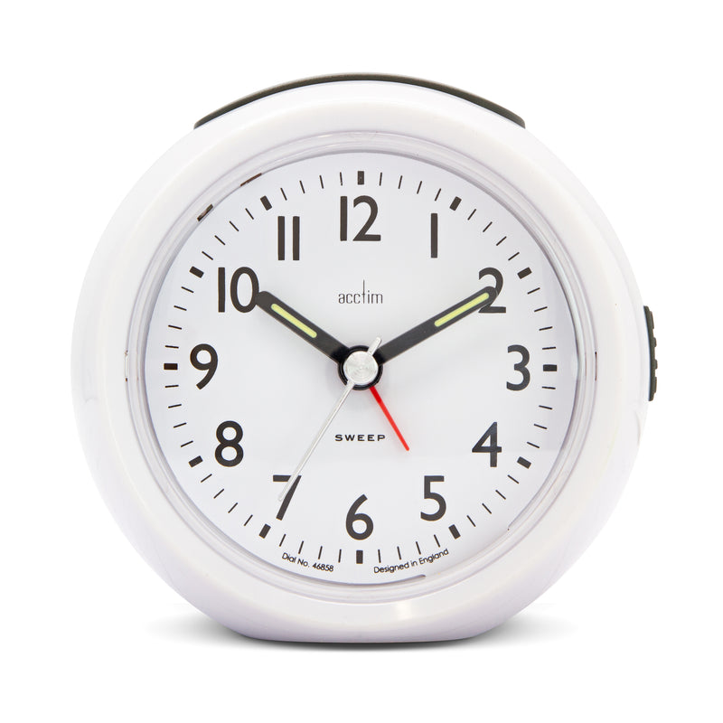 Grace Alarm Clock - White