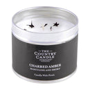 Pastel Tin Candle - Charred Amber