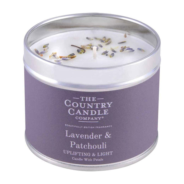 Pastel Tin Candle - Lavender & Patchouli