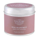 Pastel Tin Candle - Pink Grapefruit