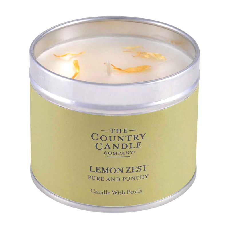 Pastel Tin Candle - Lemon Zest