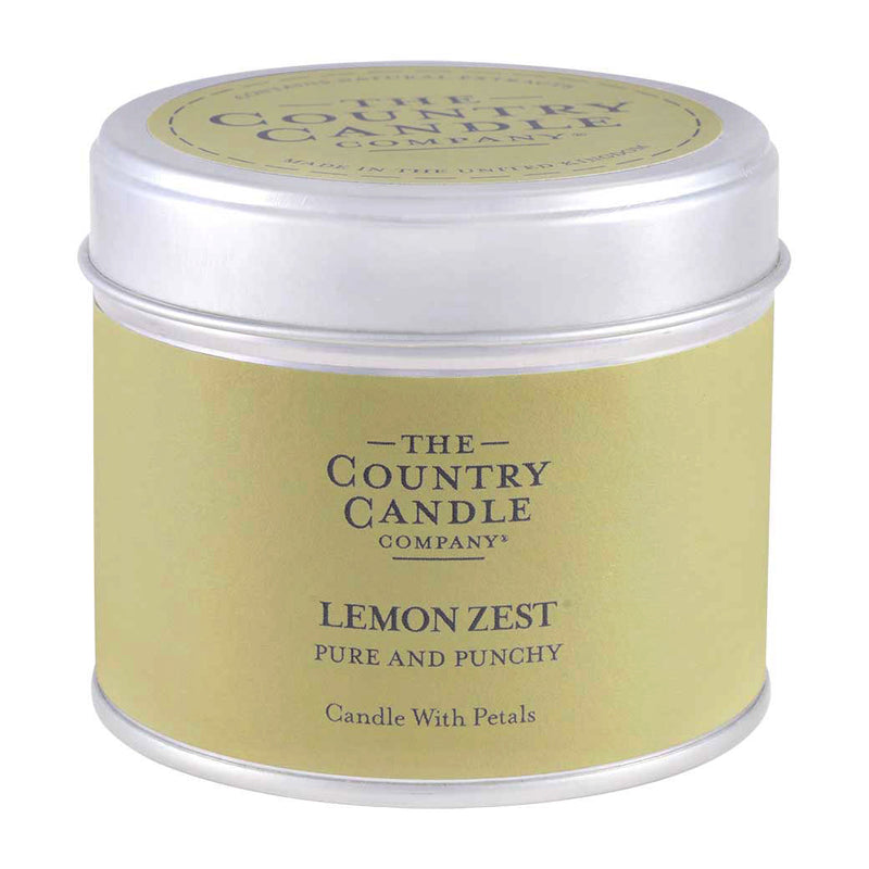 Pastel Tin Candle - Lemon Zest