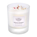 Pastel Medium Glass Candle - Frosted Berries
