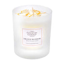 Pastel Medium Glass Candle - Orange Blossom