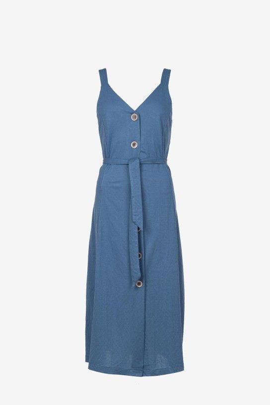 Shara Dress - Malibu Blue