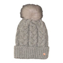 Mabel Cable Hat - Grey