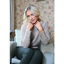 Delta Batwing Top - Bisquit