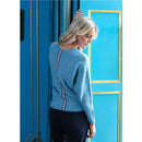 Delta Batwing Top - Blue