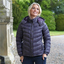 Opal Padded Jacket - Purple Check