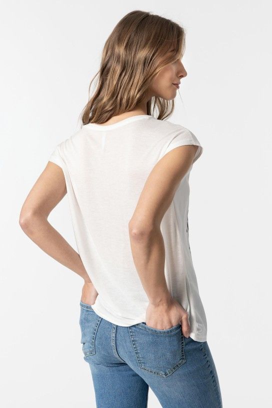 Mae Short Sleeve T-Shirt - Star White