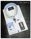 Button Down Print Shirt