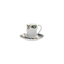 Monsoon Cosmic Espresso Cup  Saucer