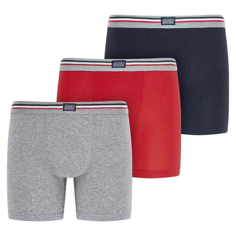 3 Pack Boxer Trunk - Red