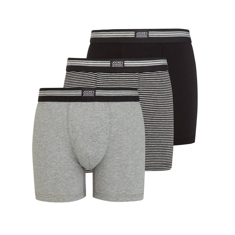 3 Pack Boxer Trunk - Grey